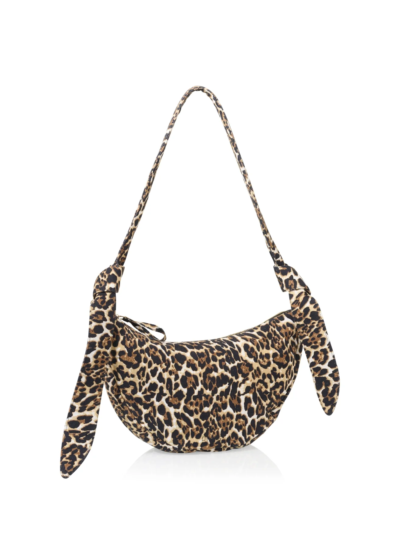 AMELIA BAG canvas leopard – Tassen | Cognac