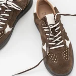 MIRABEL studs - Sneakers | Drk brown/Off white