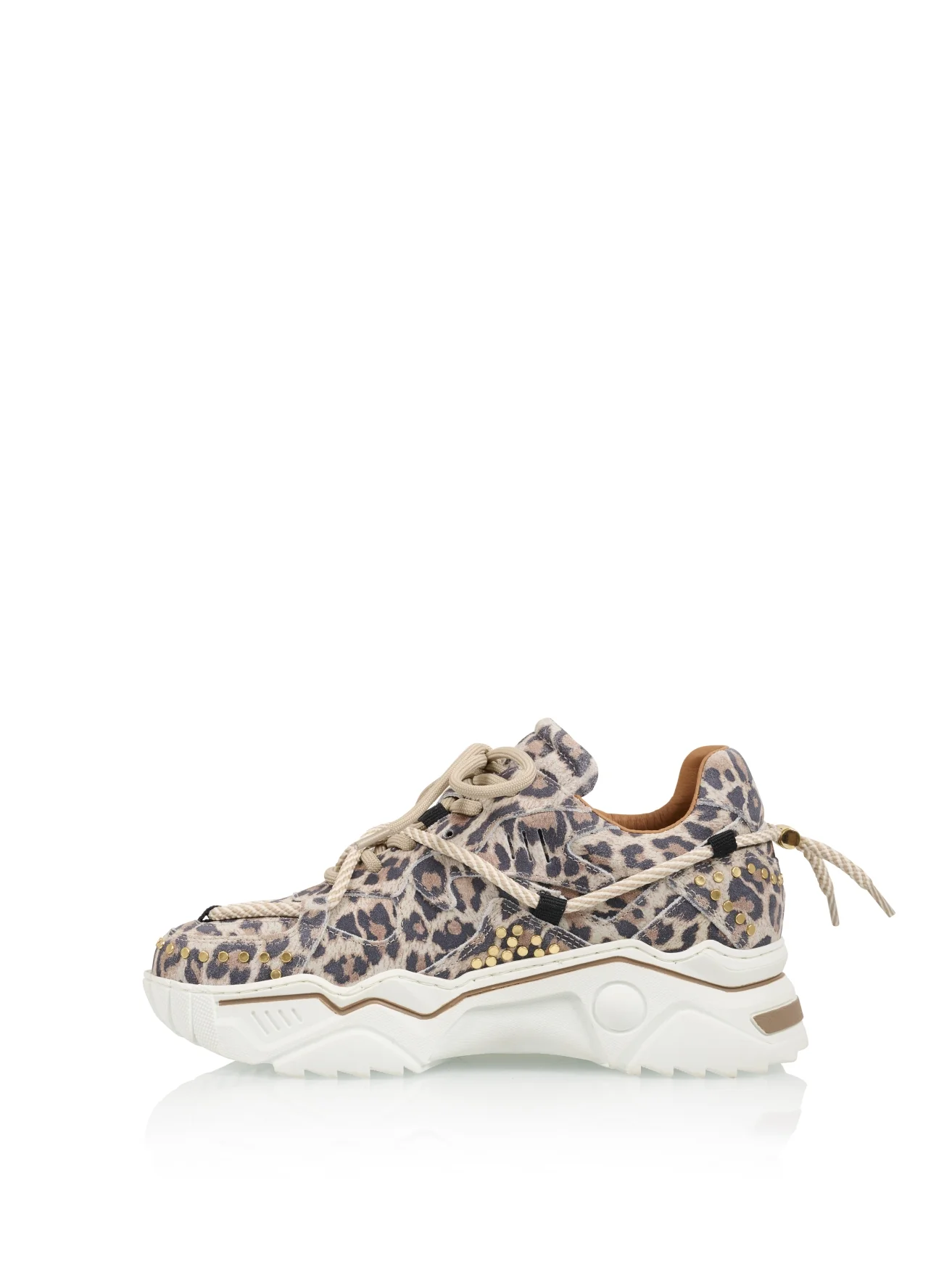 JUPITER studs leopard - Sneakers | Sand - Afbeelding 3
