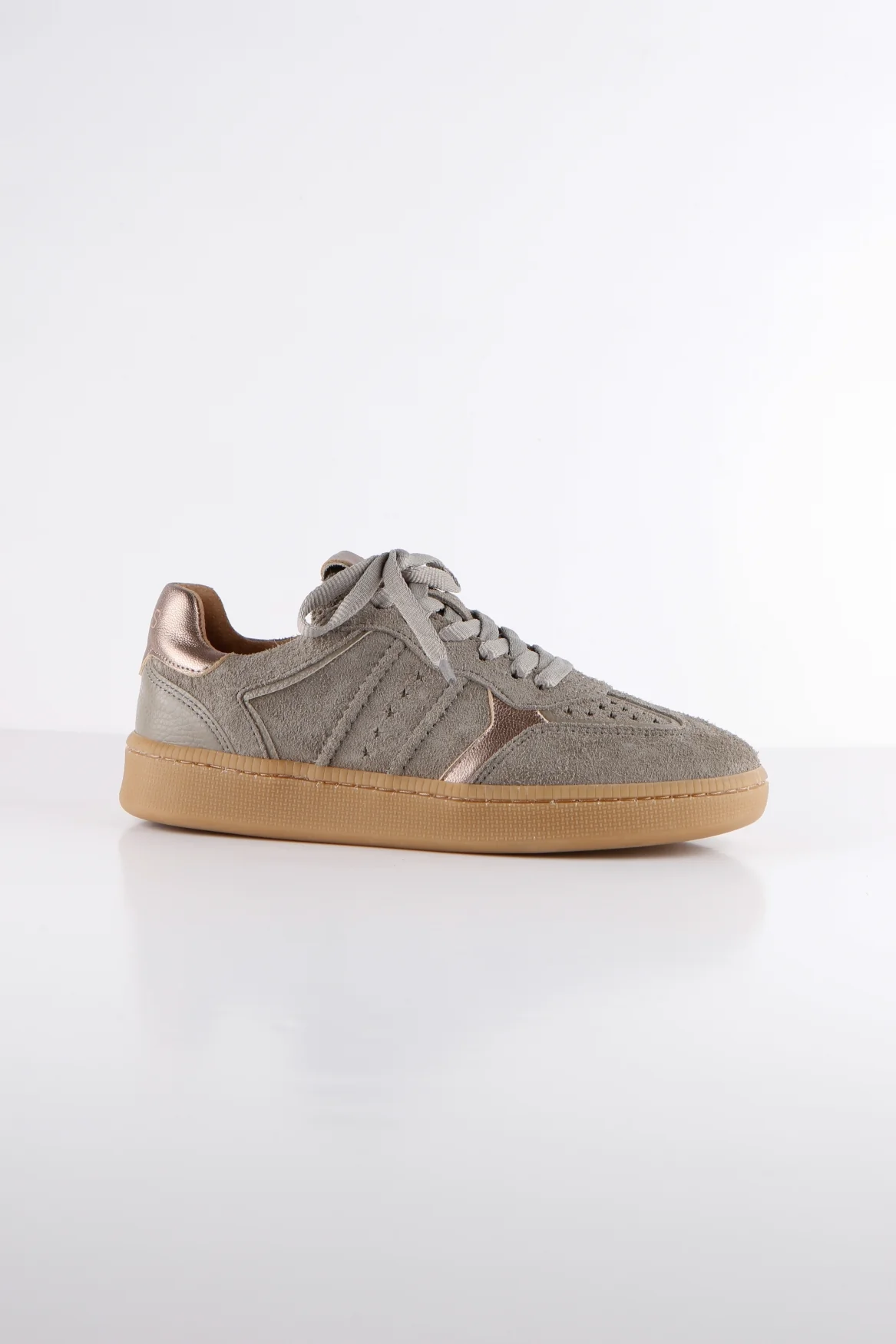 MIRABEL suede – Sneakers | Grey / Stone