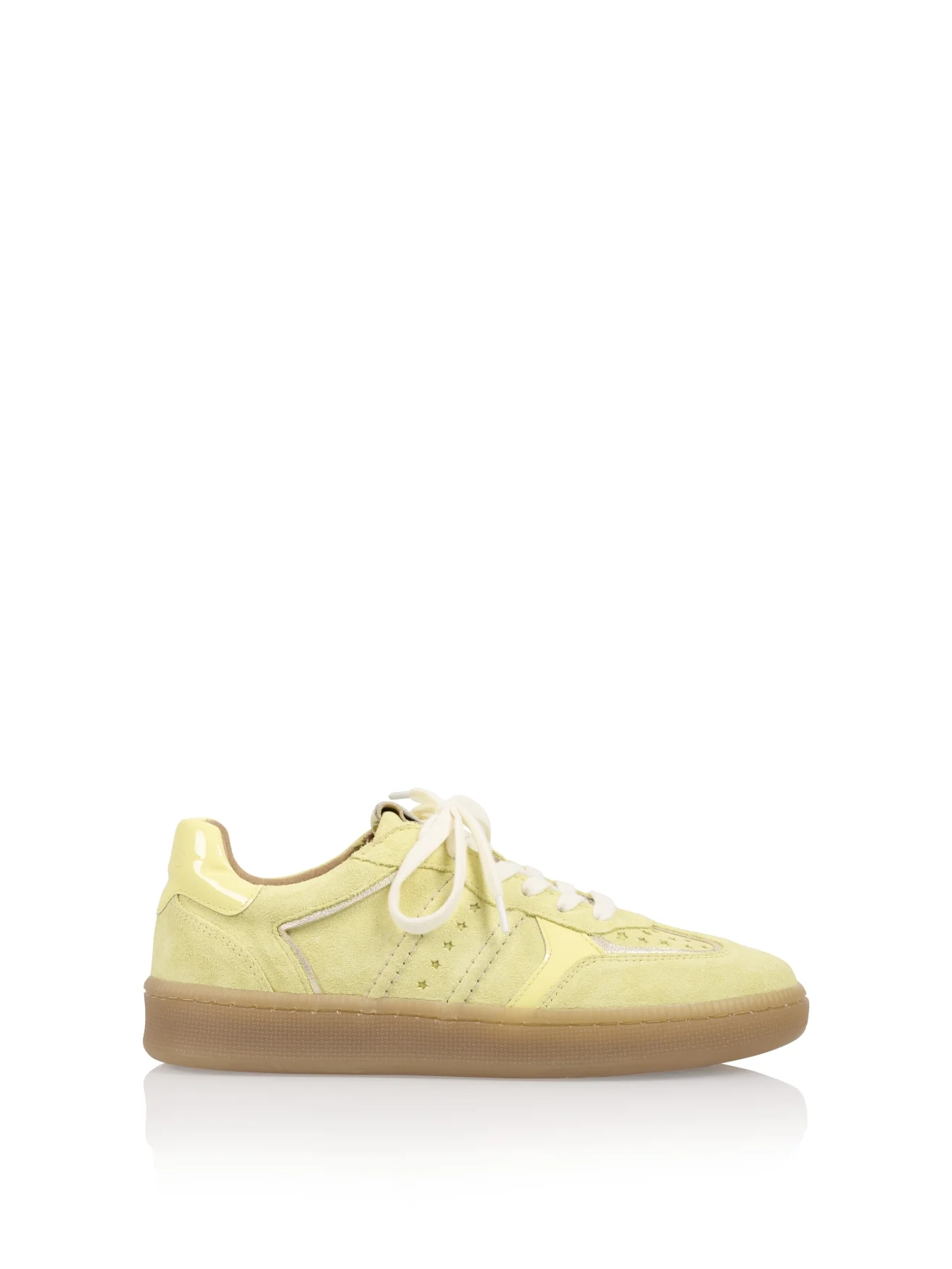 MIRABEL verniz – Sneakers | Butter / Champagne